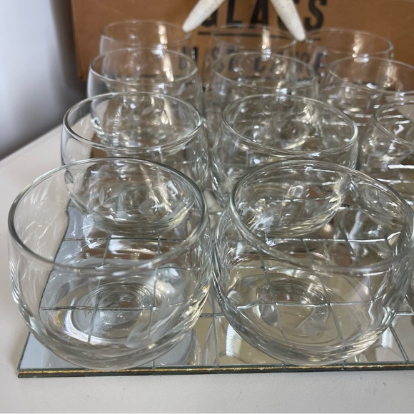 Princess House Roly Poly Cocktail Punch Cups 12 In Box - Picture 4 of 12